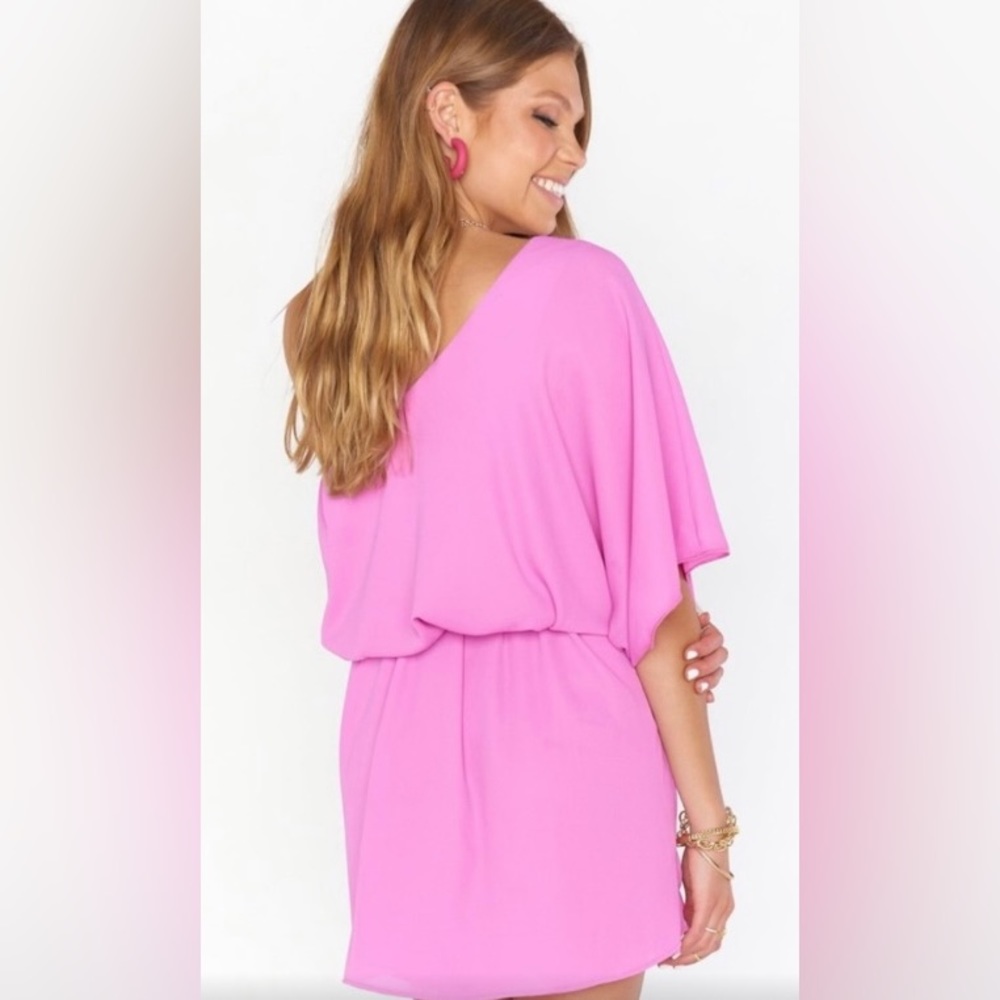 Show Me Your Mumu orchid pink dress XS belt not included barbiecore (bin P) - Picture 2 of 10